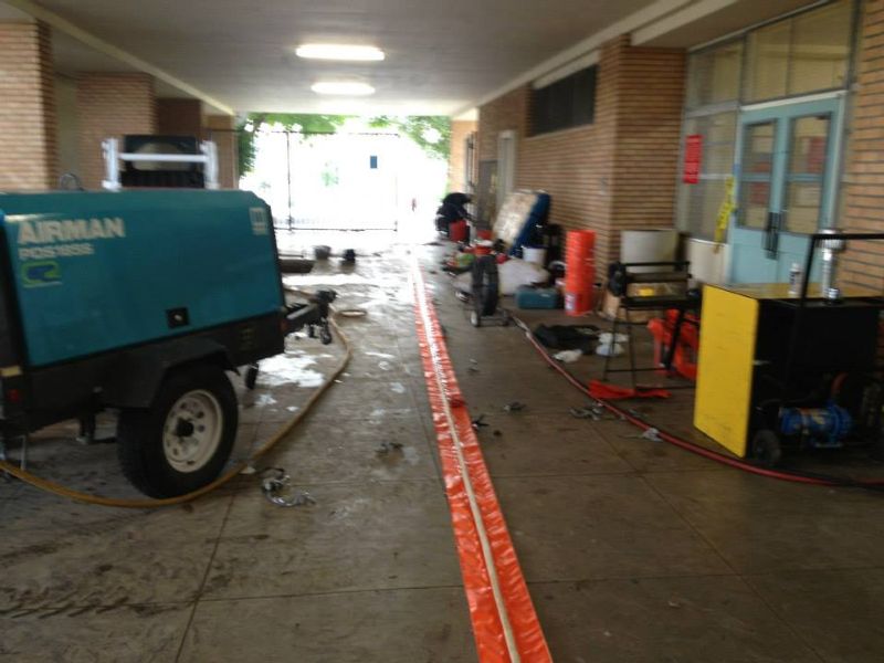 Trenchless sewer pipe replacement equipment used by BBC Rooter in West Hills, CA